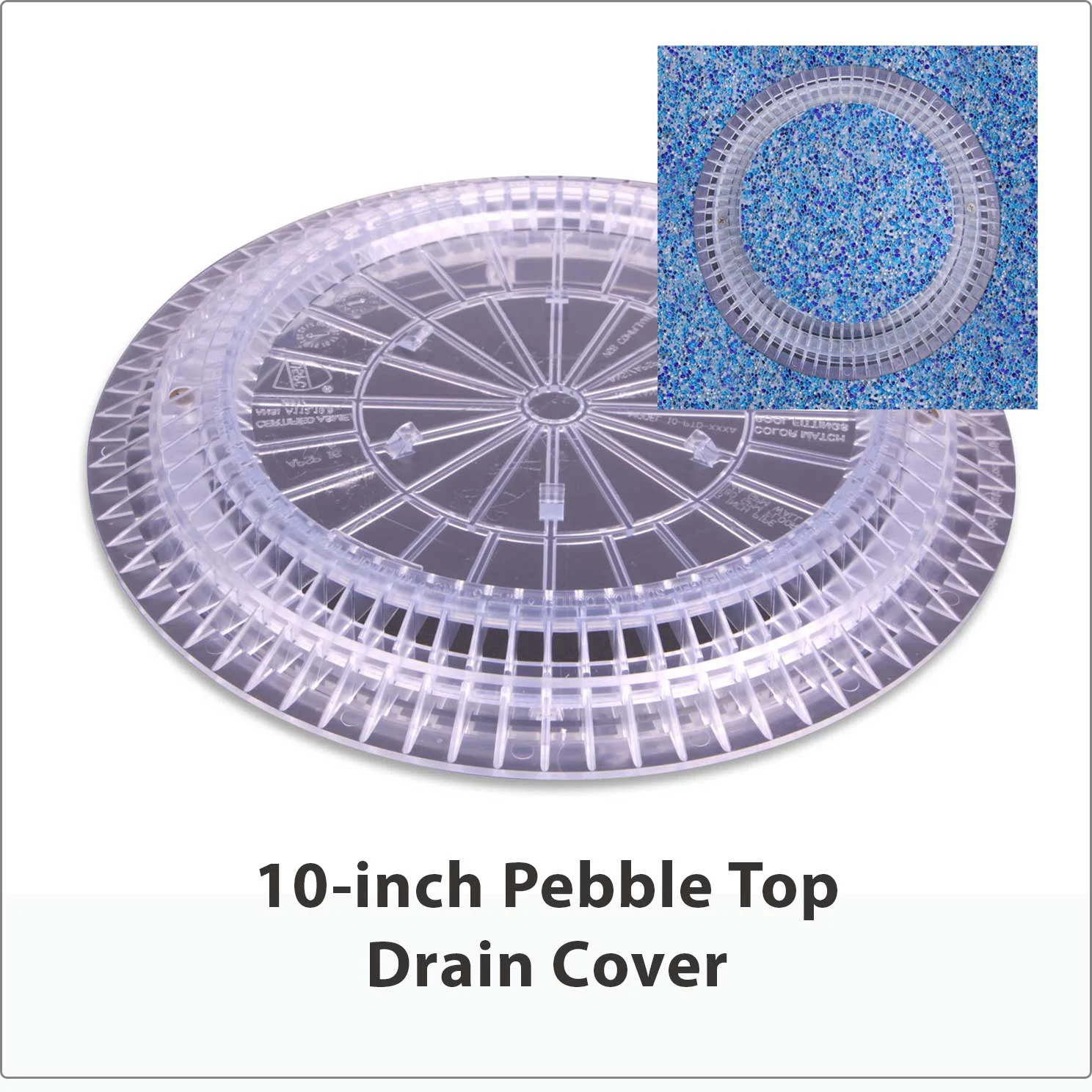 VGB Drain Covers — Color Match Pool Fittings